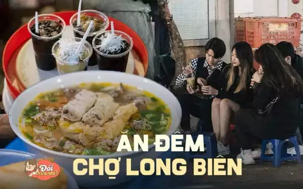 Đi ăn khuya ở khu chợ đầu mối nức tiếng quận Ba Đình: Có cả loạt món ngon bán tới tận nửa đêm