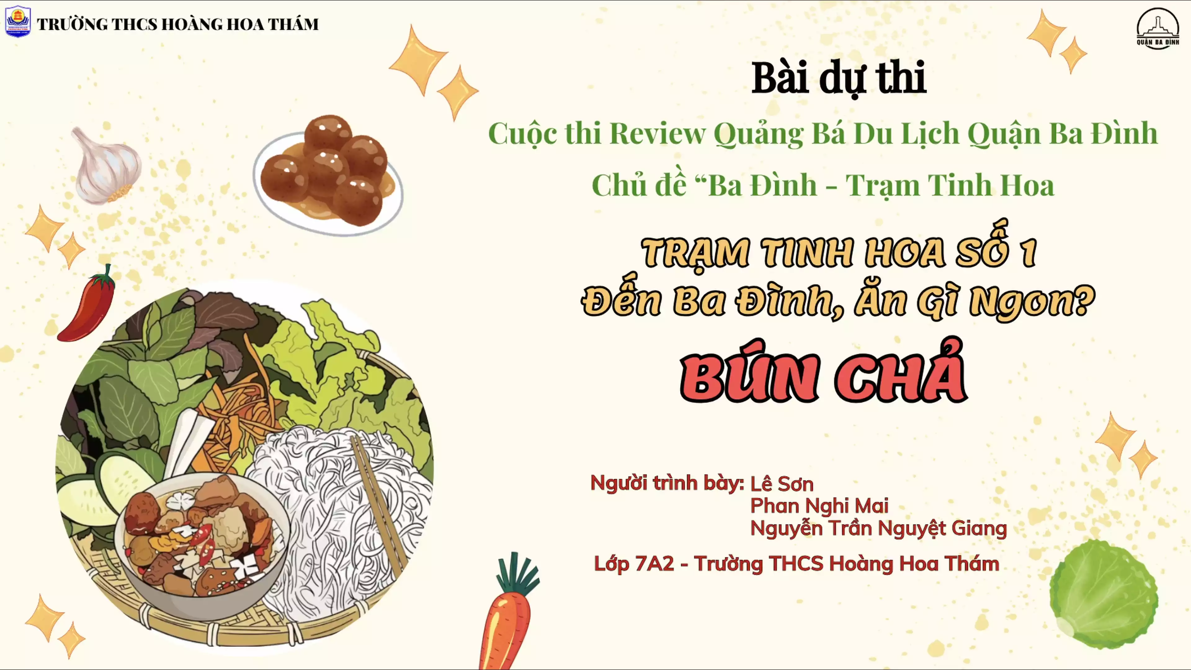 Bún Chả - Món Ăn Gây Thương Nhớ Ở Quận Ba Đình