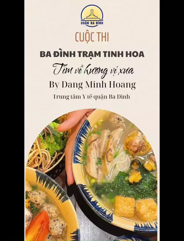 BA ĐÌNH - TÌM VỀ HƯƠNG VỊ XƯA