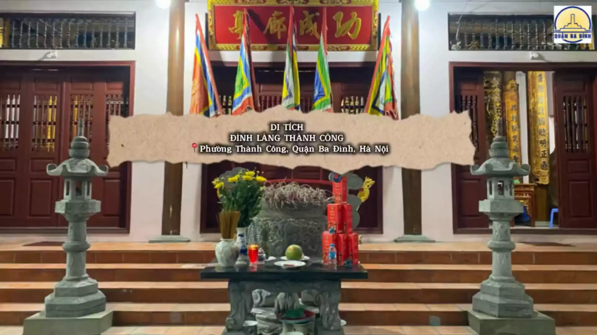 TRẠM TINH HOA SỐ 5 : Đình Làng Thành Công - Di Tích Giữa Lòng Phố Thị Hà Nội